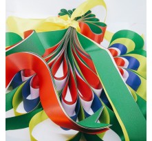 커팅테이프제작 컷팅식테잎완성품 오색테이프 리본커팅