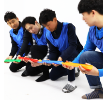 파이프연결릴레이 체육대회 운동회 단체게임 도구