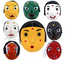 전통탈 종이 전통 수제가면 민속 탈춤