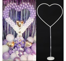 풍선스탠드 하트 풍선기둥 프레임 홀더 포토존 장식