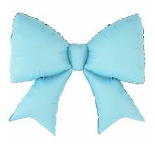 라지쉐잎 베이직리본 라이트블루