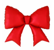 라지쉐잎 베이직리본 레드