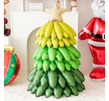 멀티벌룬트리(그라데이션그린) 크리스마스 트리풍선